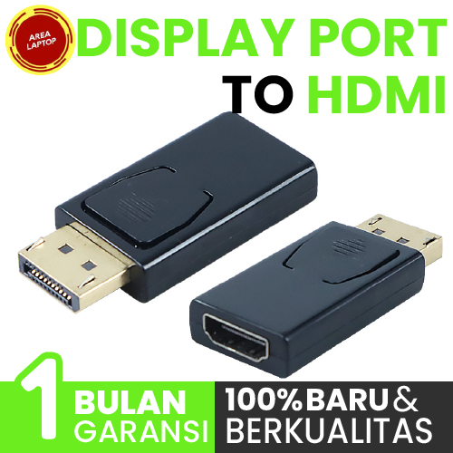 Display Port Male to HDMI Female Port Adapter