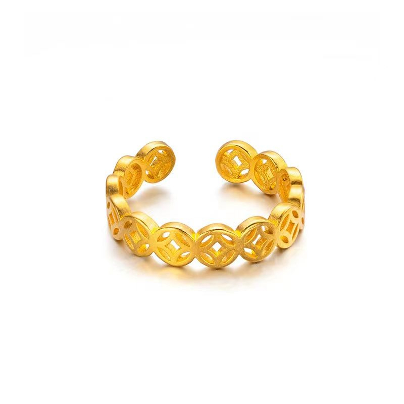 17k Kalung emas Gelang emas Cincin emas 375 dan 700 model Aurel   1.55 gram