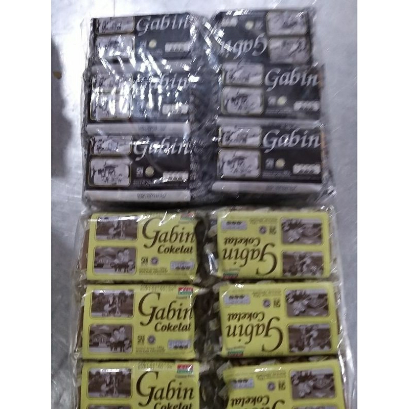 

GABIN MASTER 120GRAM ISI 6
