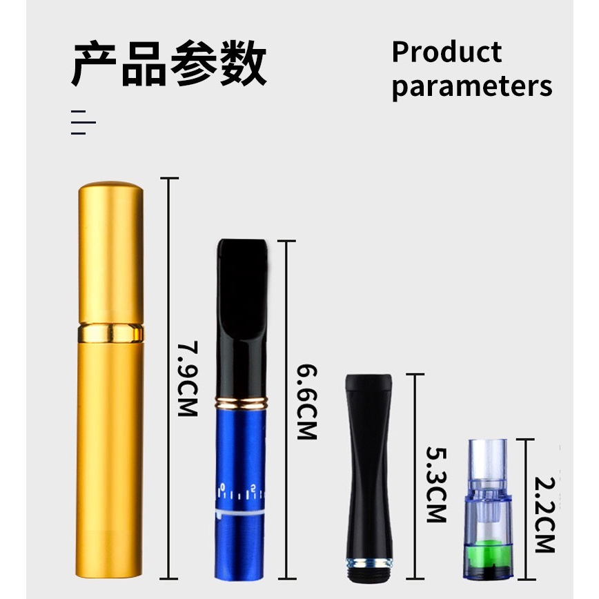 IMPOR YAJUE YJ060 PIPA FILTER SARINGAN ASAP ISI ULANG KHUSUS 8MM DENGAN AIR CONTROL
