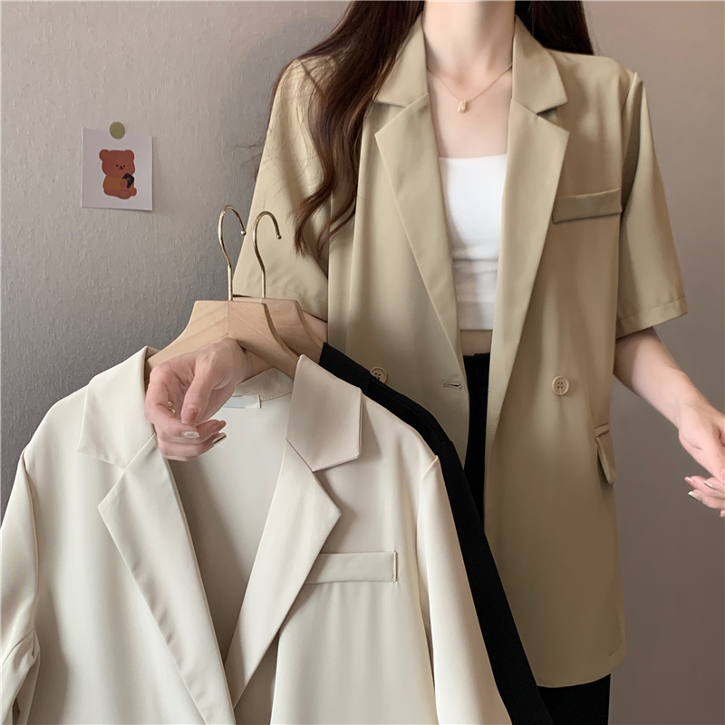 ⭐Blazer lengan pendek fashion korea style elegan
