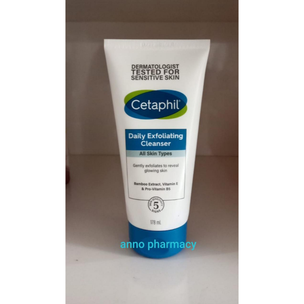 Cetaphil daily exfoliating cleanser 178 ml facial cleanser wajah