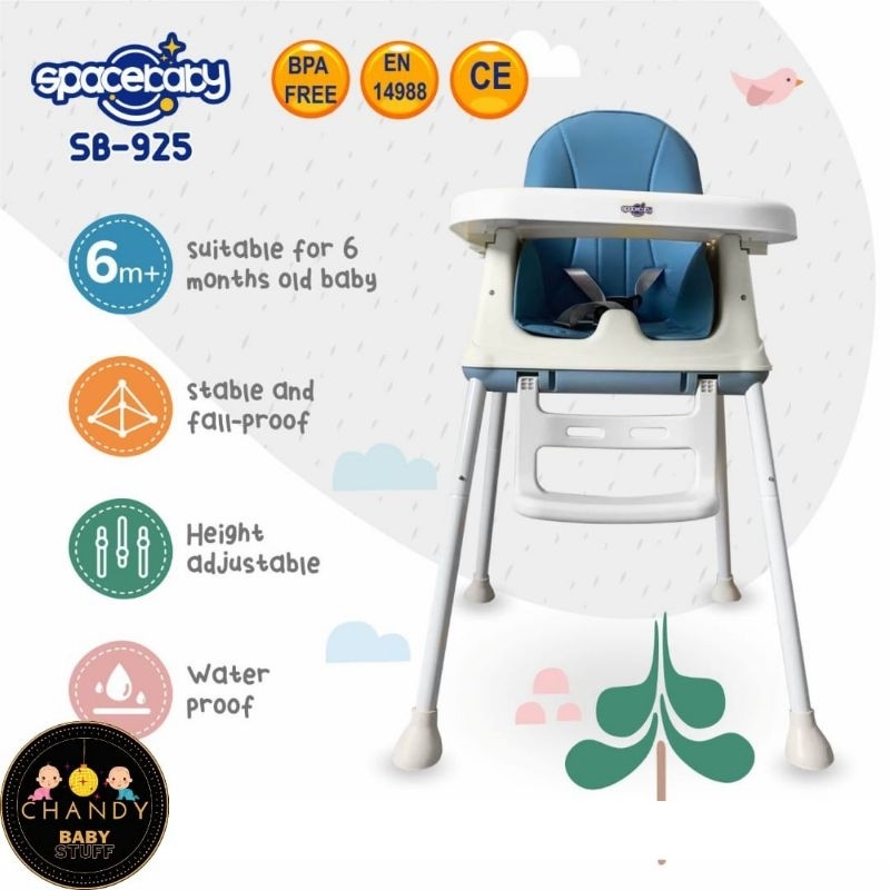 KURSI MAKAN BOOSTER SEAT SPACE BABY SB 925