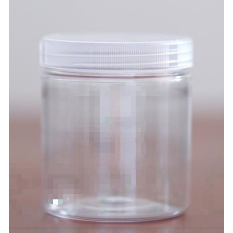 Toples Plastik Jar Silinder 400ml isi 10pc - Gosend Grab-!!!!