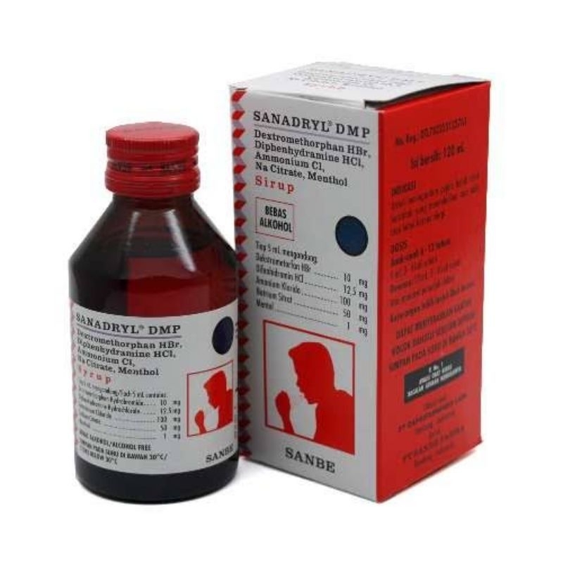 

Sanadry DMP Syrup 120ml - Sirup Obat Batuk Kering / Tidak berdahak