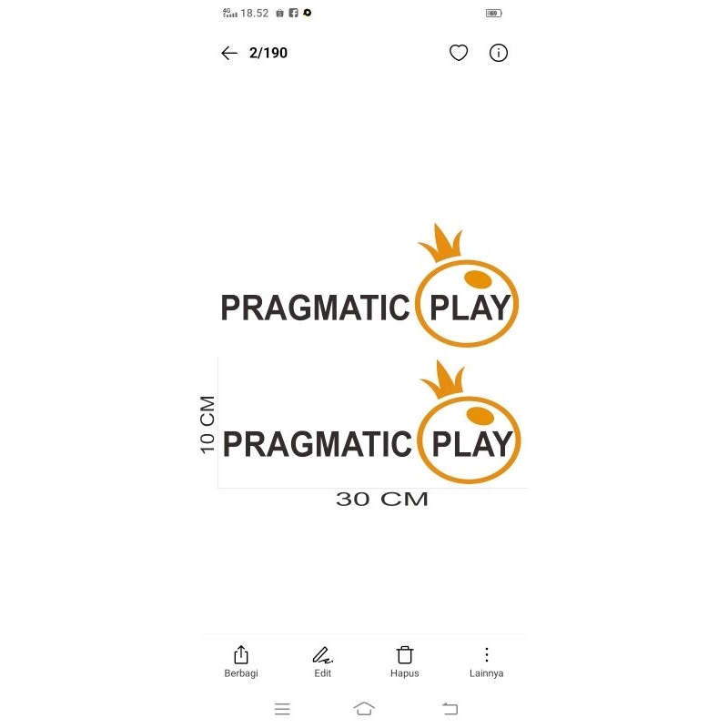 

sticker cutting tulisan PRAGMATIC PLAY ukuran 30x10 harga sudah dapat 2 biji