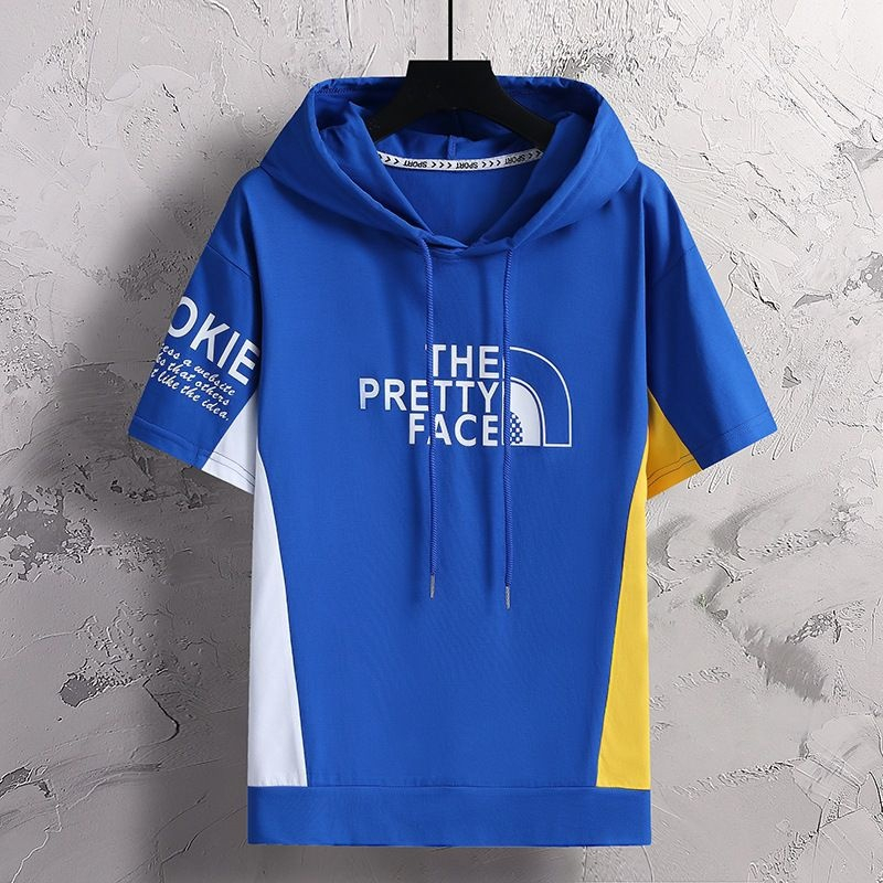 COD/ARPIOSSHOP - HOODIE THE FACE - HOODIE PRIA LENGAN PENDEK MODEL KEKINIAN
