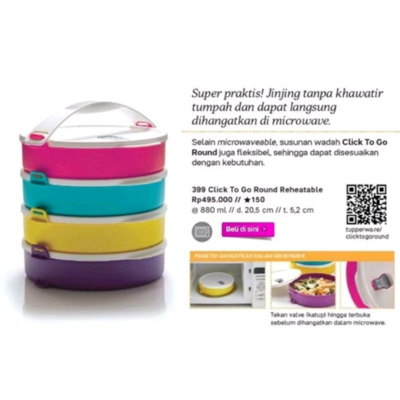 click to. go round tupperware