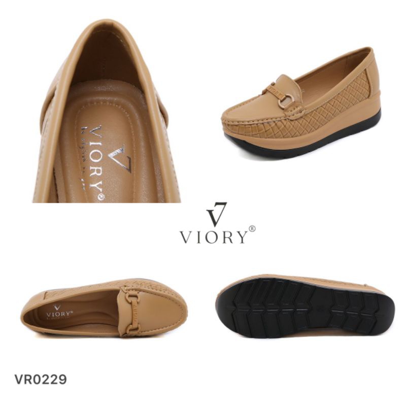 VIORY Sepatu Wedges Wanita Shoes #VR0229 ORIGINAL