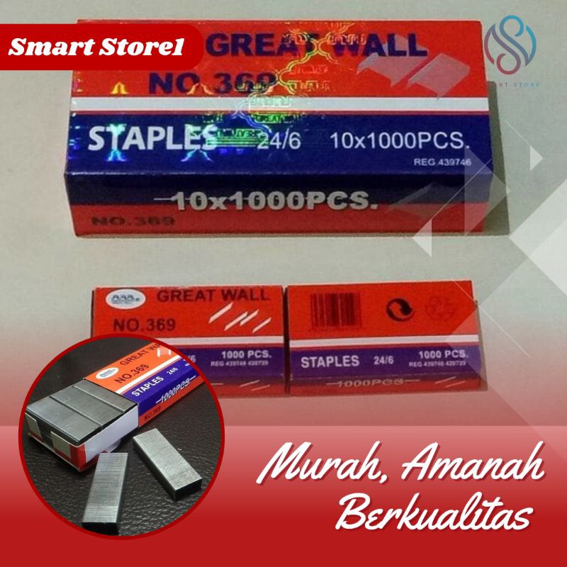 

Isi Staples no 369 1pack kecil murah