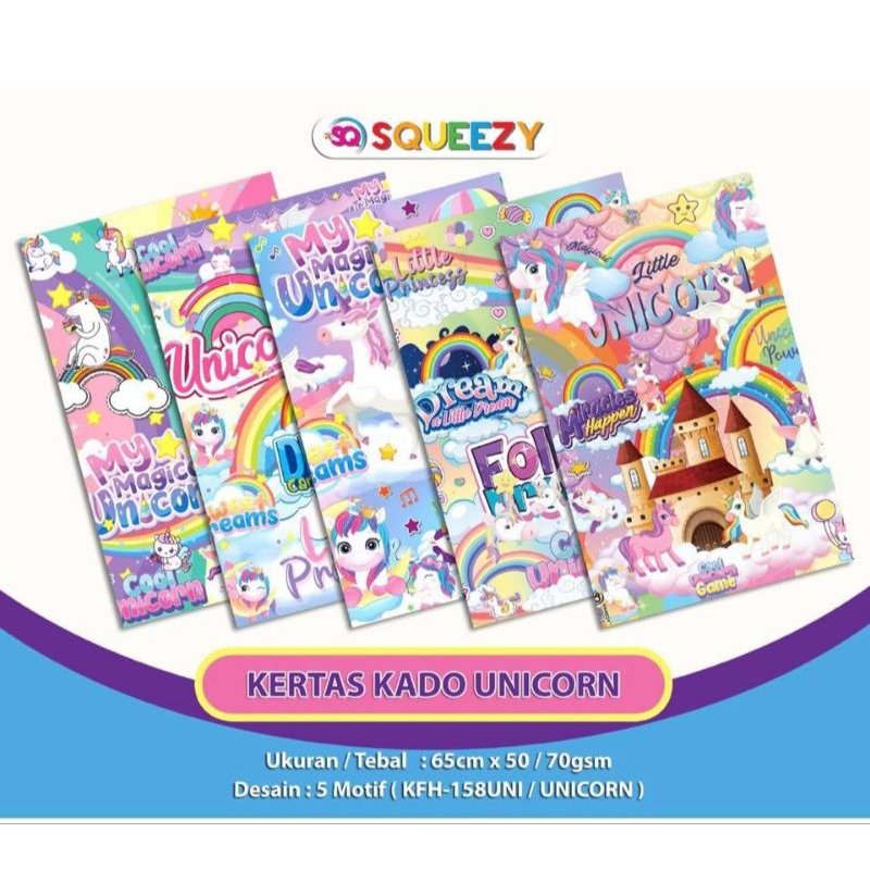 Kertas kado 5 lembar tebal