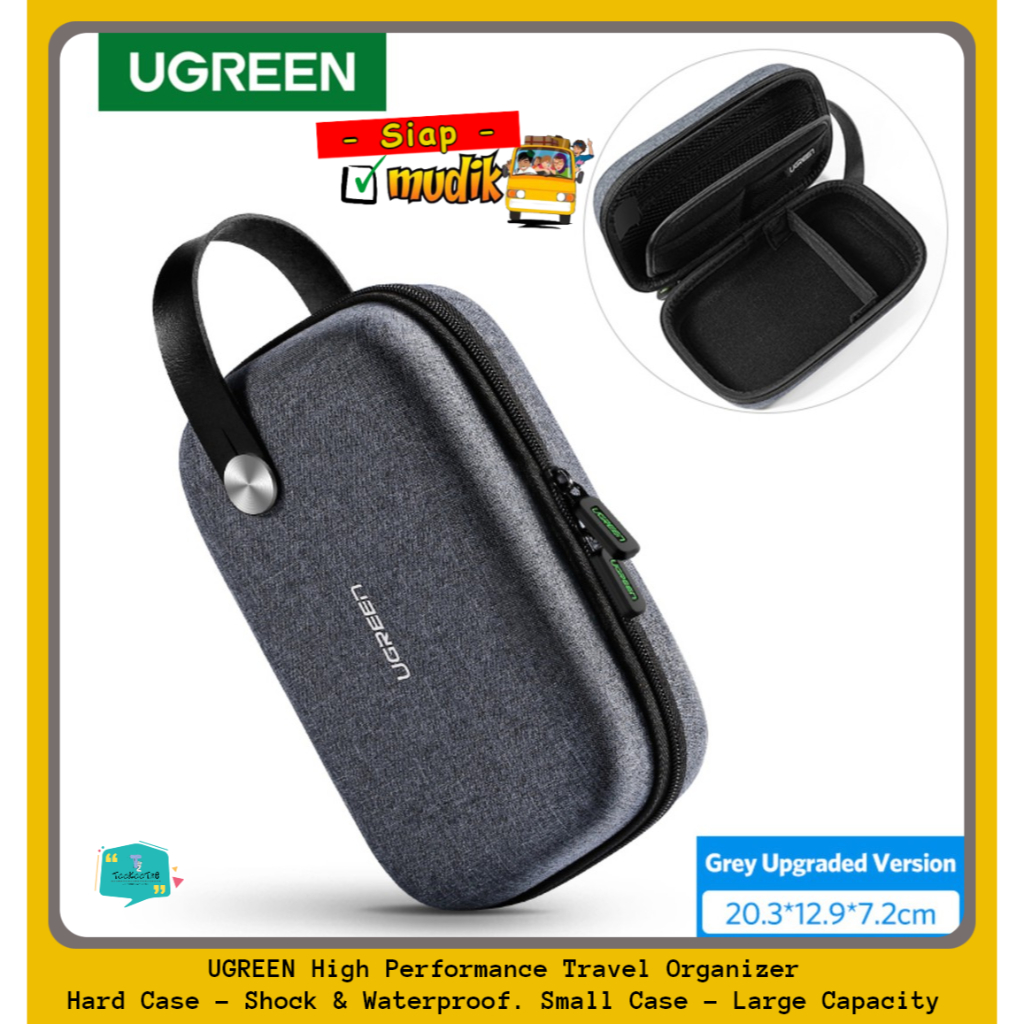 UGREEN Storage Travel Organizer Pouch Hard Disk Case HDD Powerbank Bag