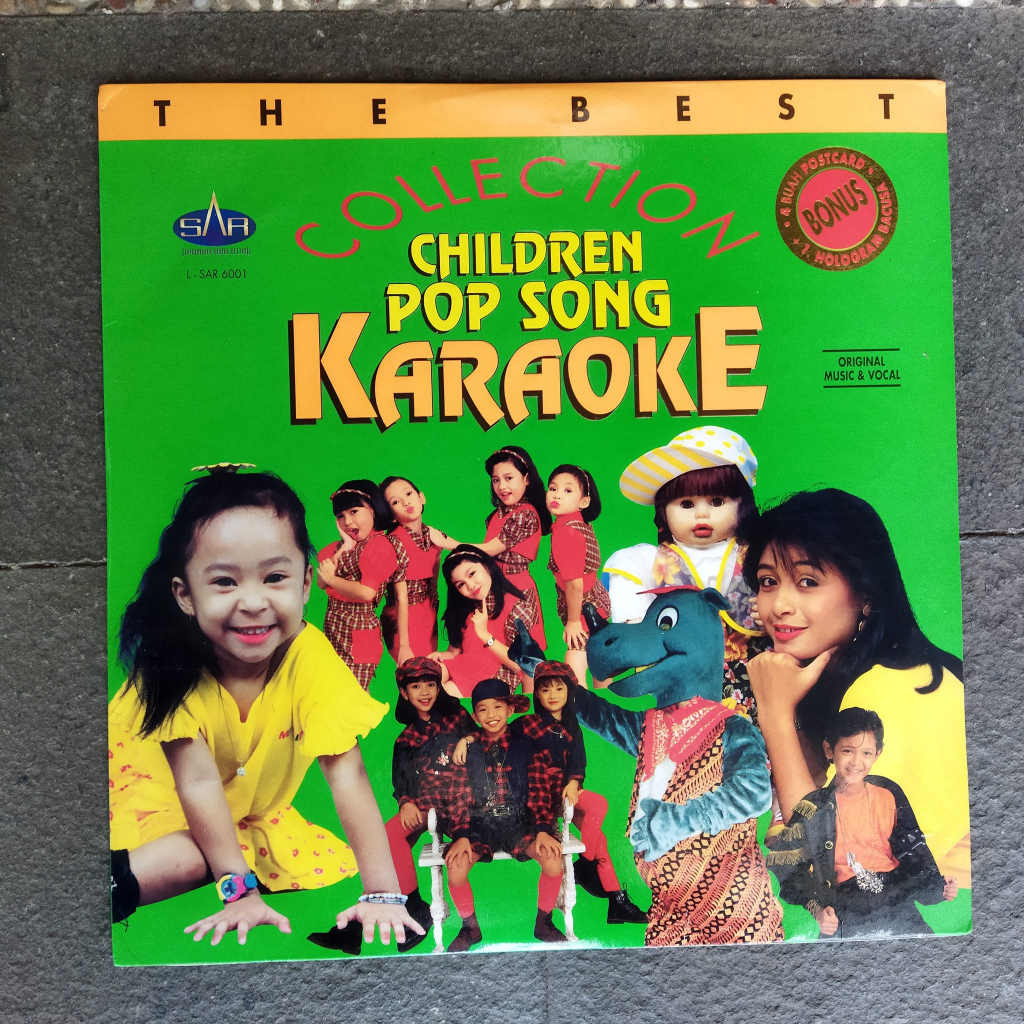 Laser Disc Karaoke Lagu Pop Anak Indonesia