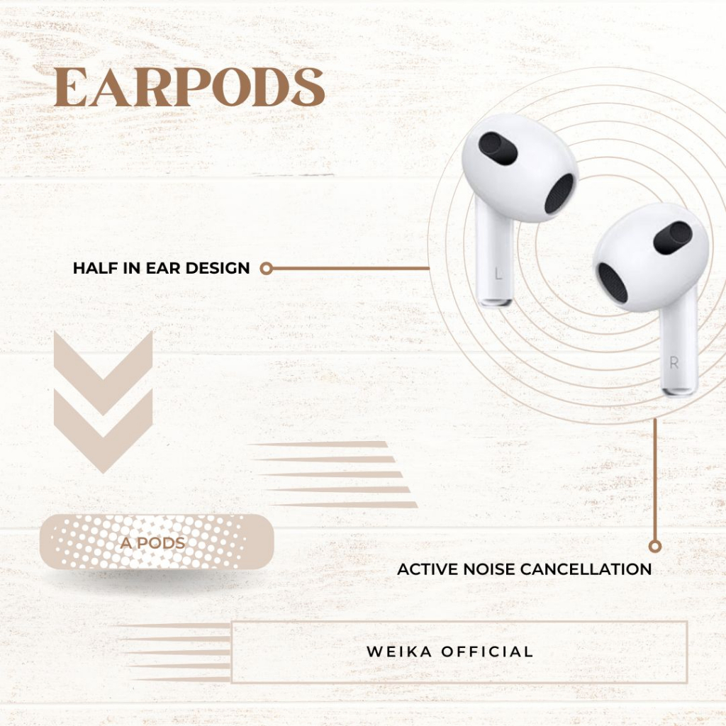 A Pods 3 Wireless Bluetooth Stereo