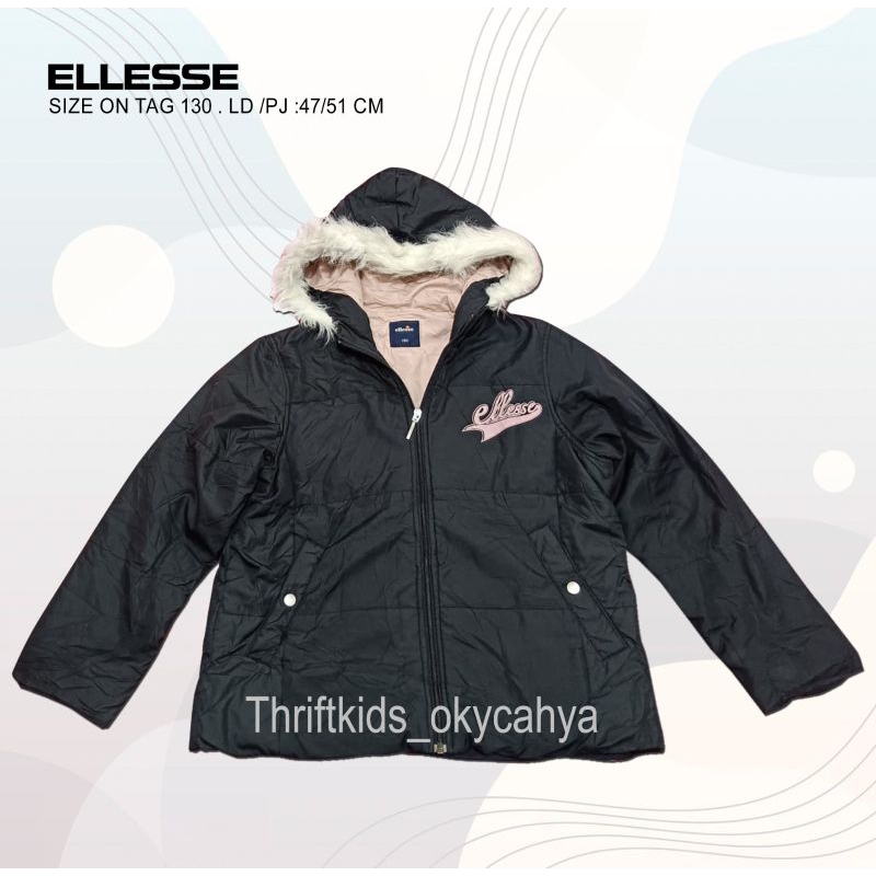 second jaket anak ellesse likenew