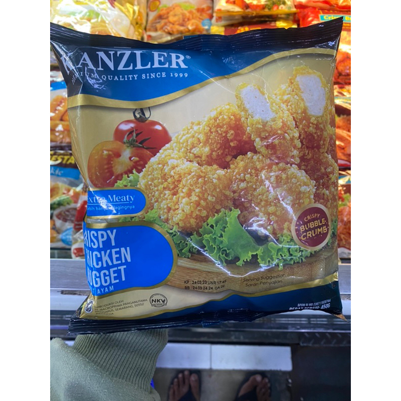 

kenzler crispy bubbel/ naget ayam krispi bubbel siap masak pack 500g