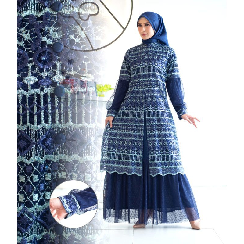 GAMIS MARBELLA//BAHAN TILLE TUTON KOMBUNASI TILLE DOTT FULL FURING//SERAGAMAN KELUARGA//BAJU PESTA LAMARAN//KEBAYA WISUDA//BAJU LEBARAN//BAJU KONDANGAN//KEBAYA ORIGINAL//KEBAYA MODERN//BY DIPA COLLECTION