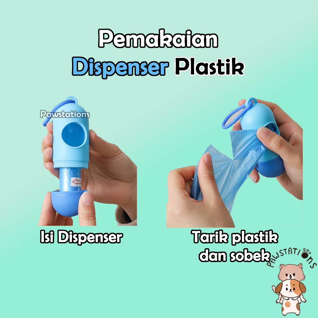 Dispenser Plastik Kotoran Hewan Dispenser Plastik Poop Dispenser Plastik Pup Tempat Plastik Kotoran Hewan Tempat Plastik Pup