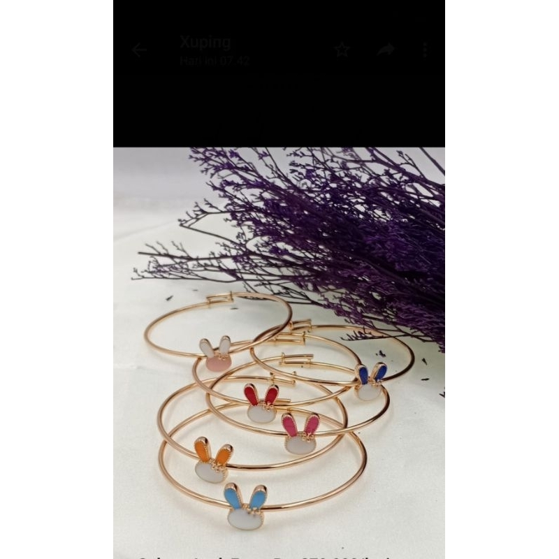 gelang kelinci anak