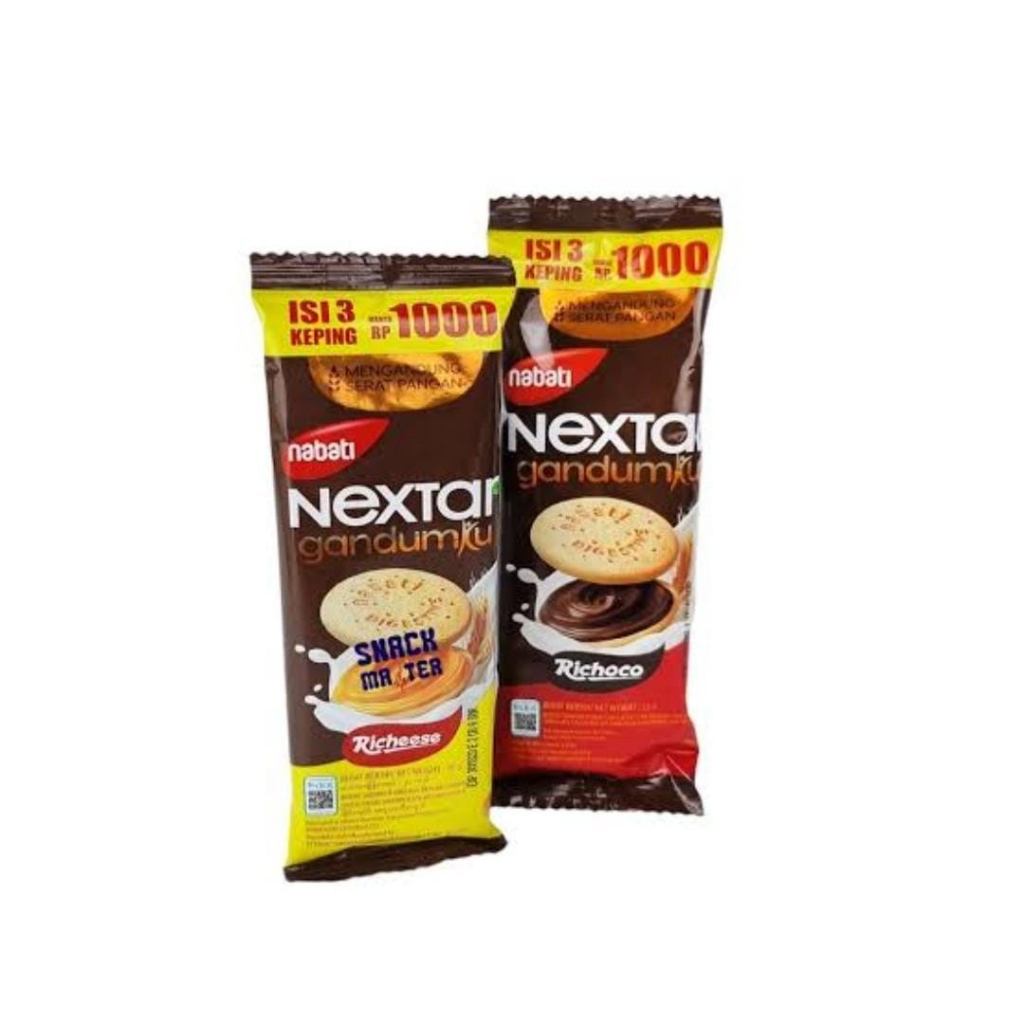 

Nabati Nextar Gandum - Biskuit 10 pcs x 22gr