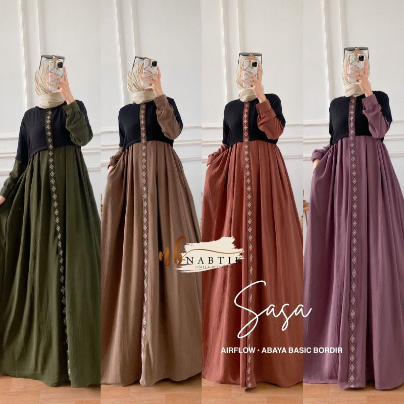 sasa gamis nabtik murah ready