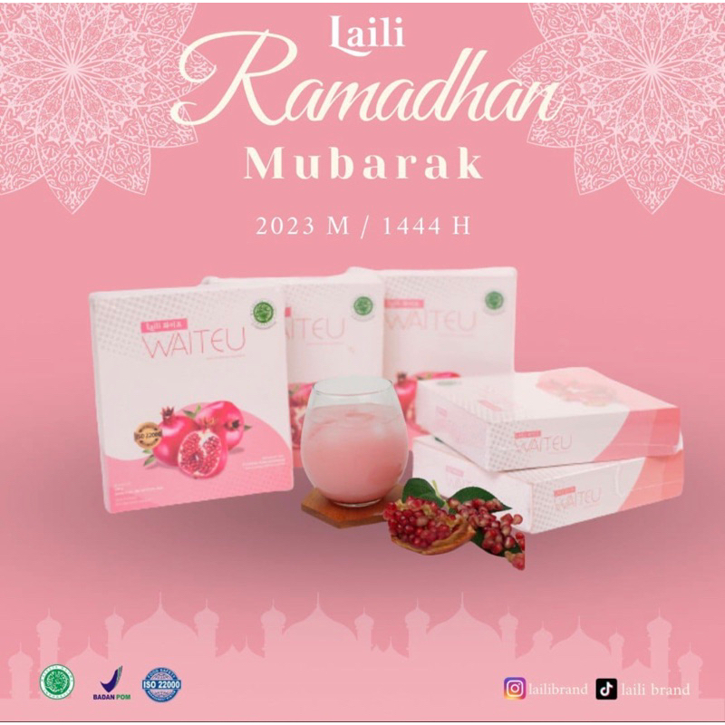 Laili Waiteu collagen minuman kesehatan dan kecantikan