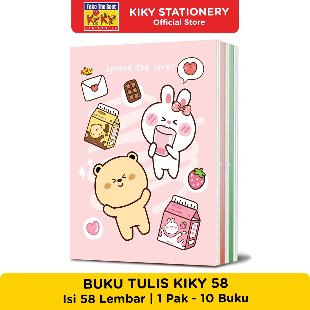 

BUKU TULIS KIKY 58 LEMBAR