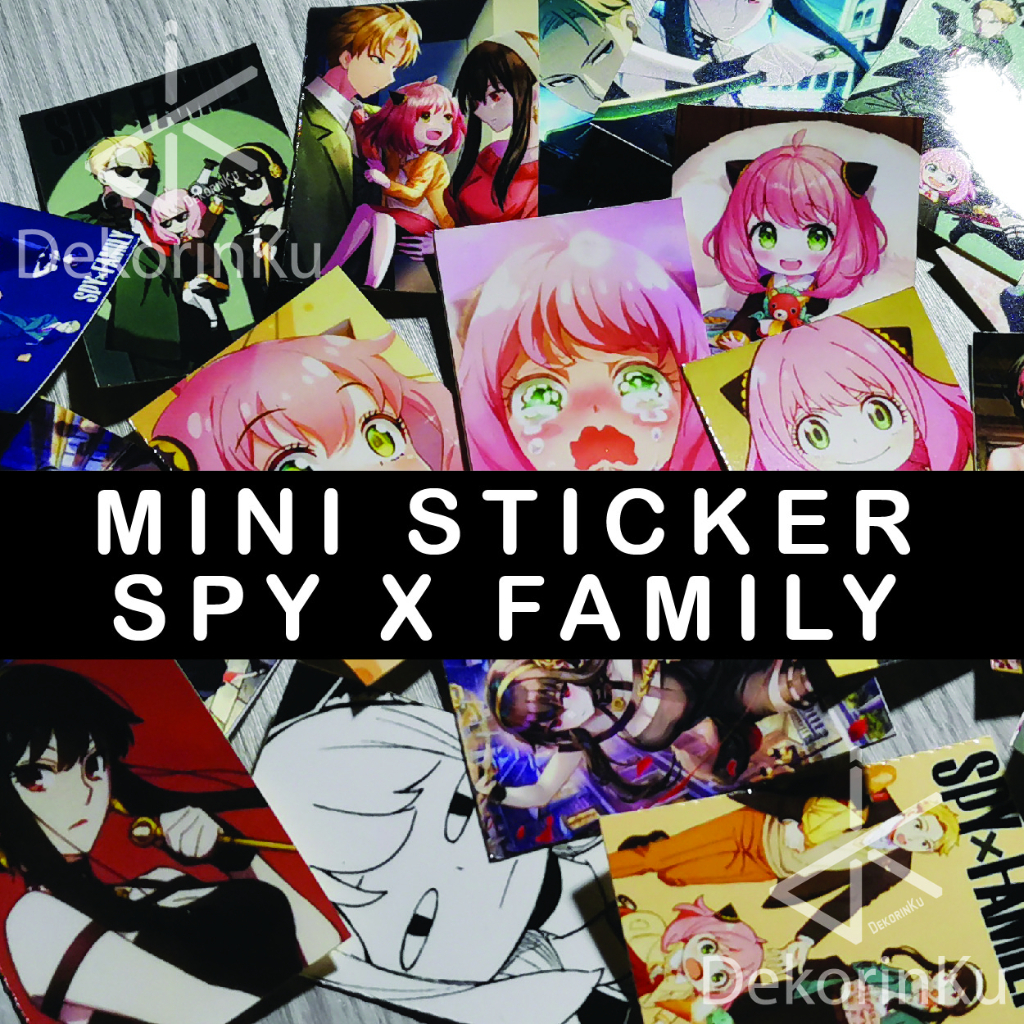 

Stiker Spy X Family mini