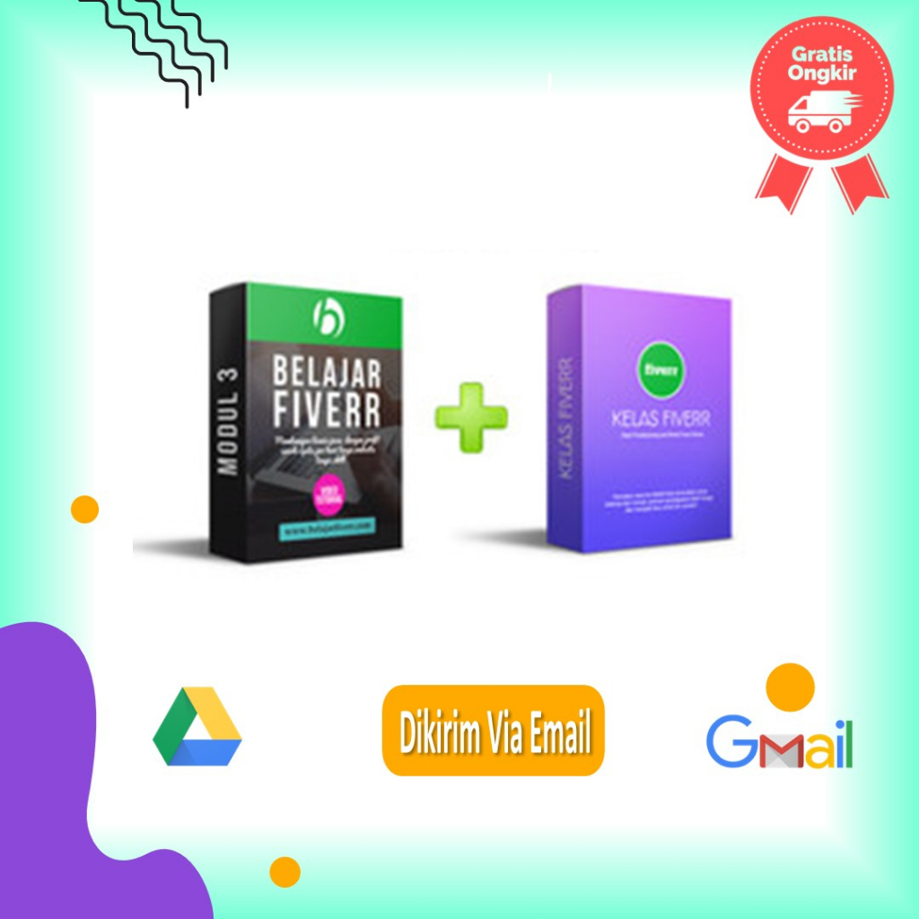 Kelas Fiverr + Belajar Fiver - Full Panduan Ecourse Terlengkap Dan Mudah Cari Dolar Di Internet Free