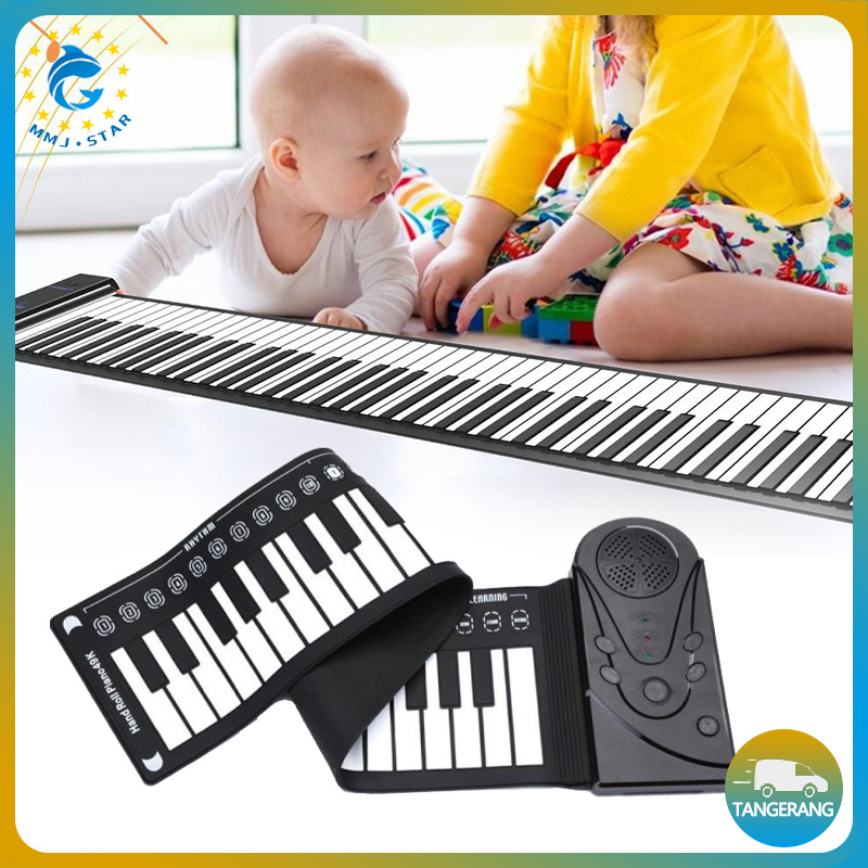 Lipat Keyboard Piano/Alat Musik Berlatih Untuk Pemula Piano Lipat/Piano Lipat Listrik