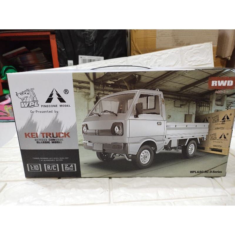 WPL D12 RC Suzuki Carry Pick Up Cargo 1:10 2.4G Remote Control RWD