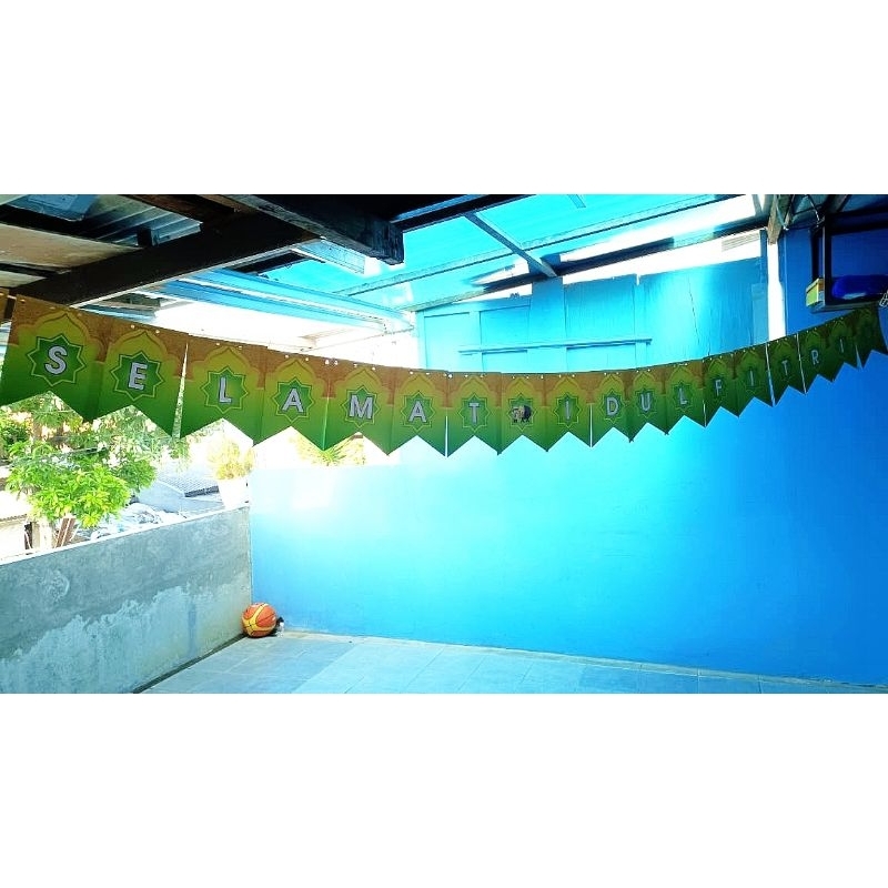 Hiasan Idul Fitri Dekorasi Lebaran Banner Selamat Idul Fitri