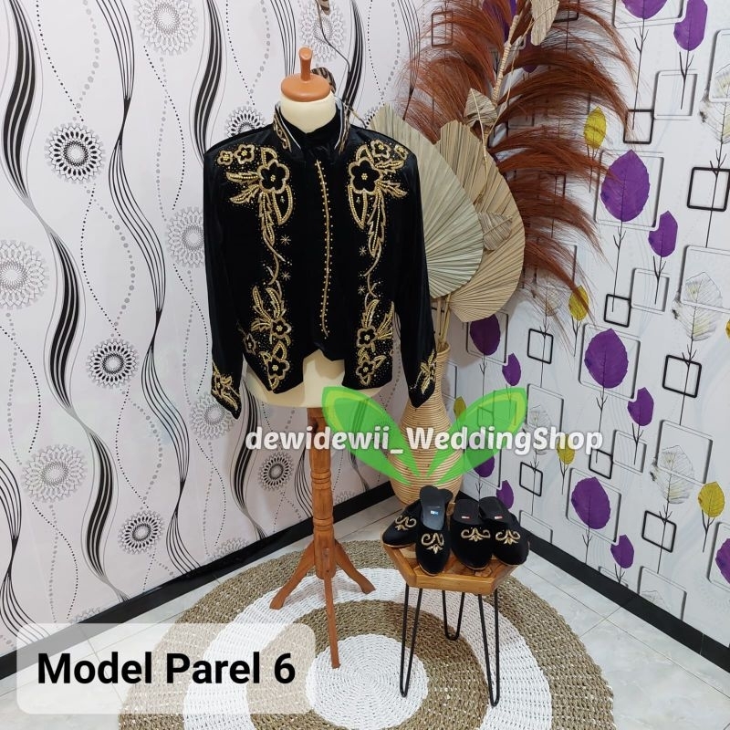 Beskap Pengantin / Beskap Bludru Payet - Model Parel 6