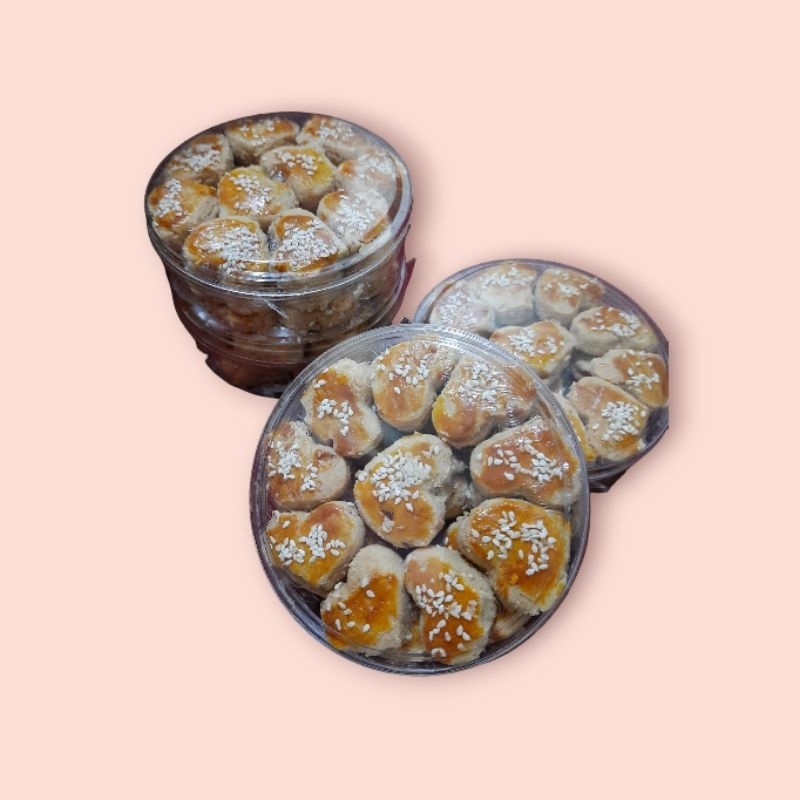 

Kue Kacang Toping Wijen / Kue Kering Termurah / Cemilan Keluarga