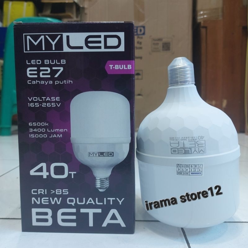 Lampu Led Capsul MYLED beta 40wat/lampu murah by luby