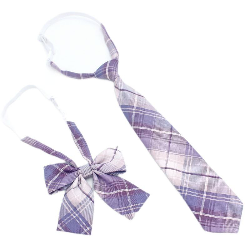 Dasi Wanita Seragam Sekolah Women'S Solid Color Neck ​Tie Sekolah College Malas Dasi Kecil Dasi