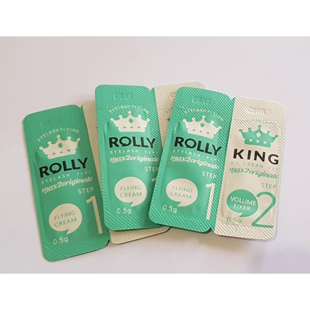 ROLLY KING REFILL FOR LASH LIFT ISI 10 SET ORIGINAL KOREA TAHAN LAMA