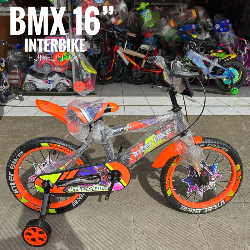 Sepeda Anak BMX 16” Interbike ban pompa
