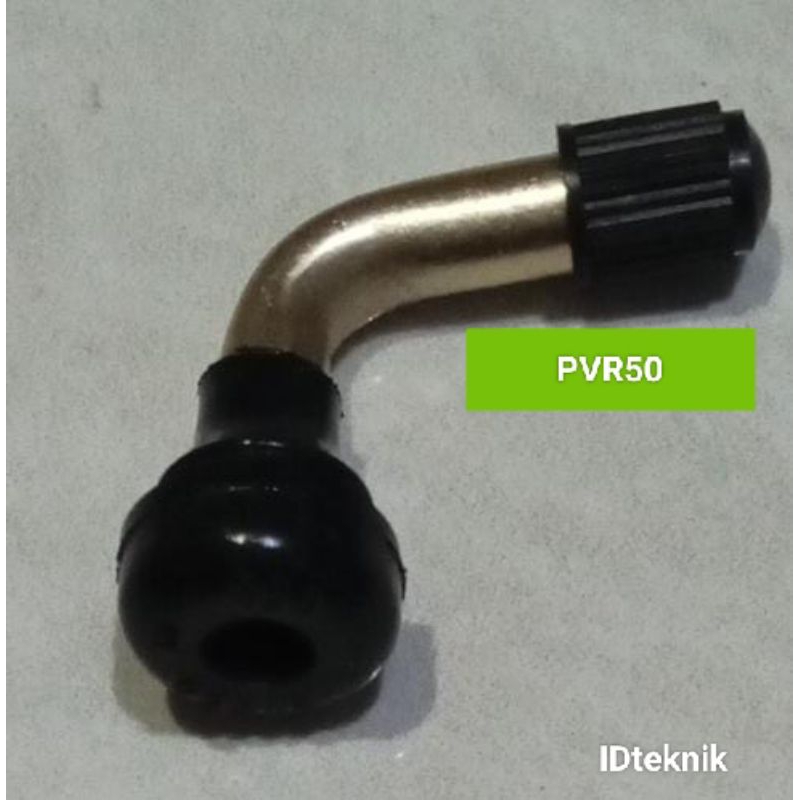 Pentil bengkok/ pentil Ban Tubeless sepeda listrik PVR50