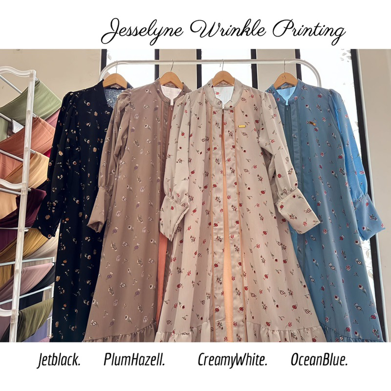 JESSELYNE Wrinkle Printing Original mix Wrinkle Gramasi 185