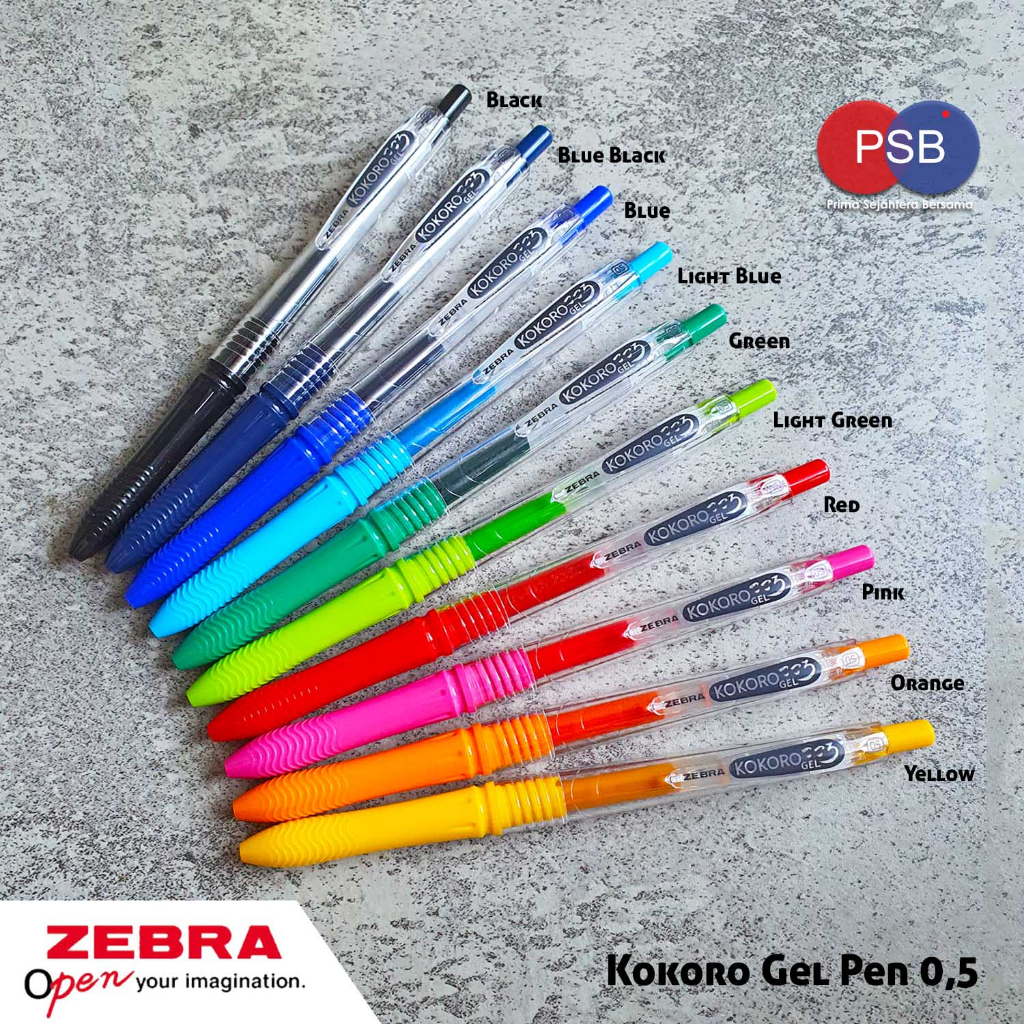 

Zebra Kokoro gel pen 0.5 / gel pen Kokoro 0.5