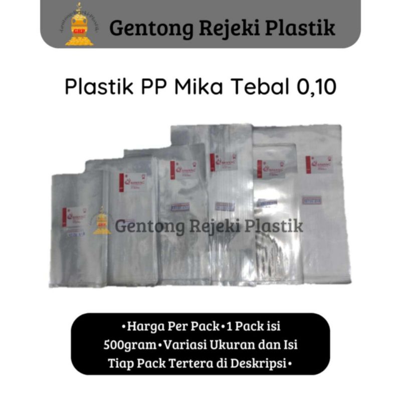 Plastik PP Mika 100 Micron | Plastik PP Mika Tebal