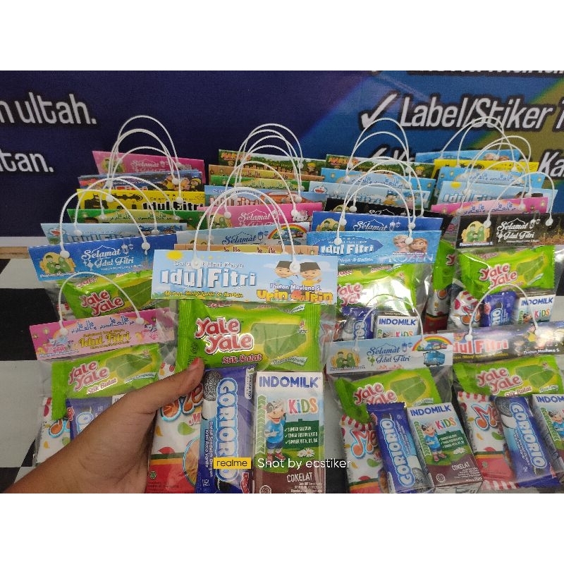 

LABEL SNACK LEBARAN/THR/HAMPER/ size mini - medium