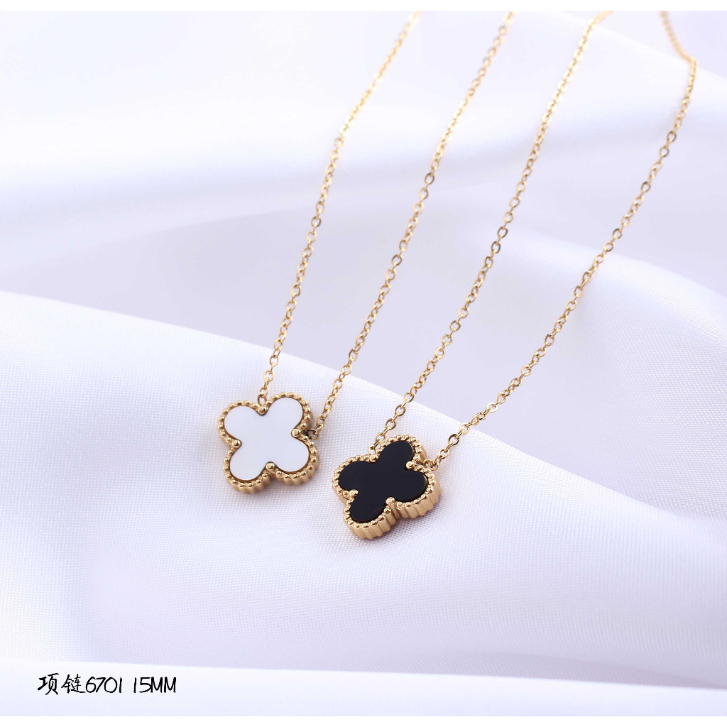 Set Perhiasan Titanium Kalung/Gelang/Anting Fashion Jewelry 6701/4413/7650 (15mm)