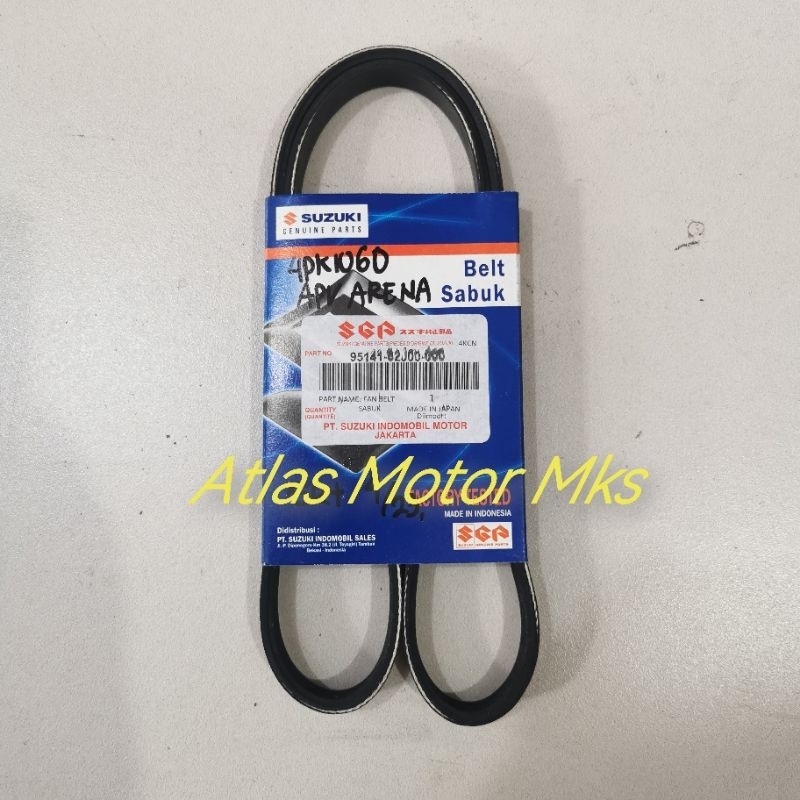 [1PC][4PK1060] FAN BELT VBELT AC POWER STEERING SUZUKI APV ARENA - 4PK1060