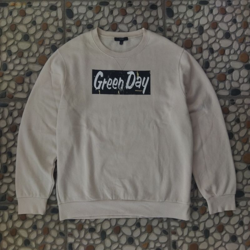 Crewneck Sweatshirt second Premium Band Green Day