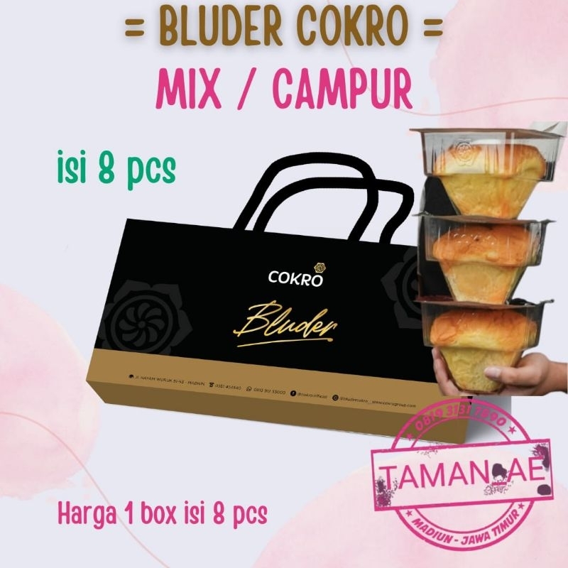 Roti BLUDER COKRO MIX RASA 4 SPESIAL DAN 4 STANDAR