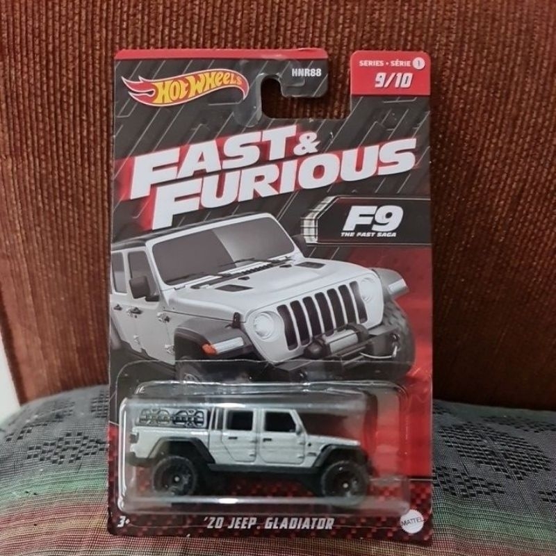 Hotwheels Jeep Gladiator fast furious