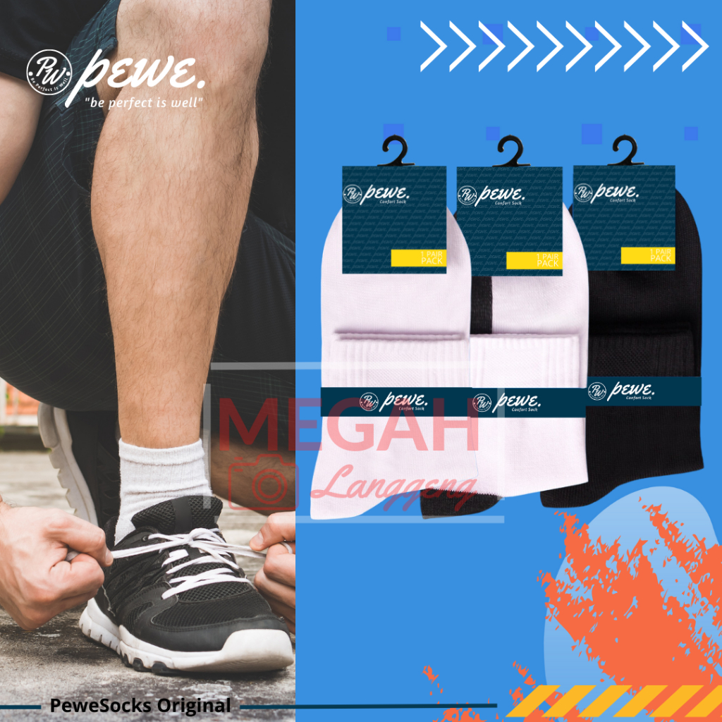 Kaos Kaki Tebal Bahan Pe/Kaos Kaki Sport Pria Dan Wanita ( PE ) kaos kaki olah raga pendek pria wanita dewasa / kaos kaki sport termurah terlaris -Kaos Kaki Polos Pria Wanita Dewasa/Kaos Kaki Pendek Kerja 3/4