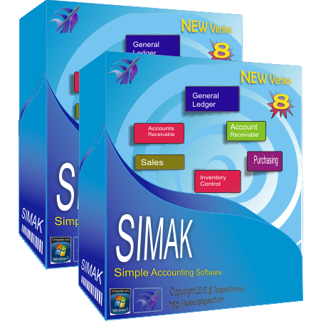 Aplikasi software Simak Accounting Software - Versi PRO